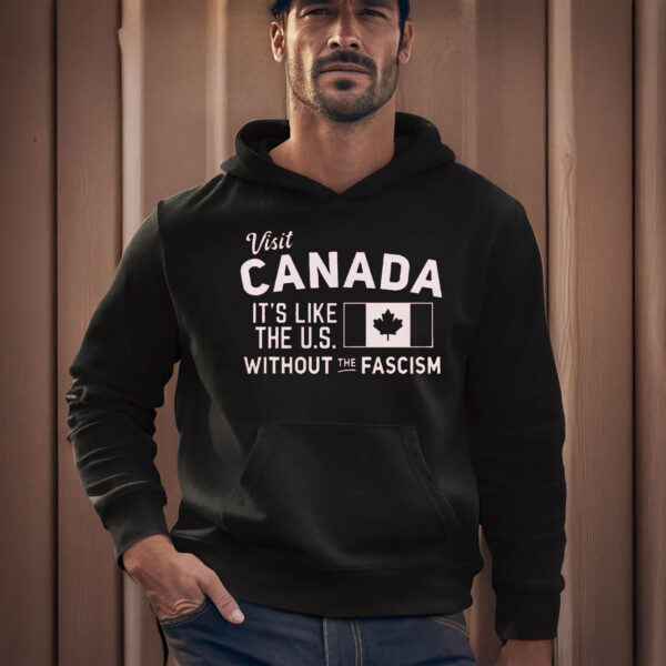 Anti-Trump-T-Shirt,-Visit-CANADA-Shirt