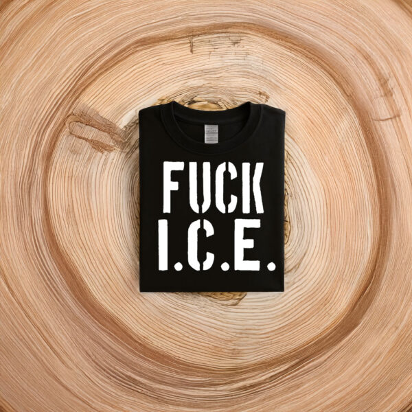 F*ck I.C.E. T-Shirt – Anti-ICE Protest Tee – Anti-Fascist Political Activist Shirt – Abolish ICE Statement Tee