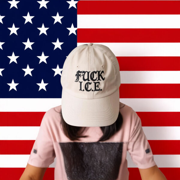 F*ck ICE Embroidered Hat – Anti-ICE Protest Cap