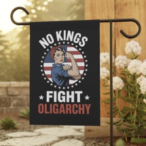 No Kings Fight Oligarchy Flag