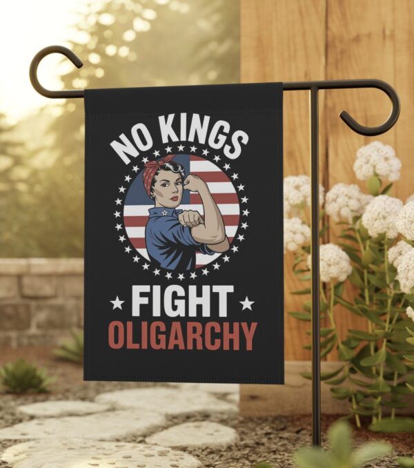 No Kings Fight Oligarchy Flag