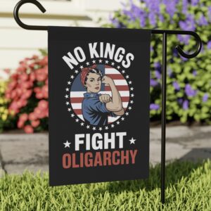 No Kings Fight Oligarchy Flag