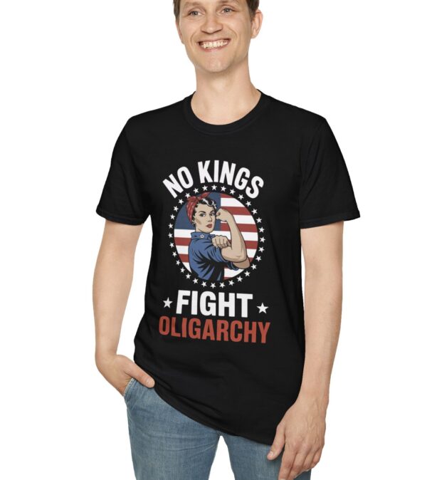 No Kings Fight Oligarchy Resist T-Shirt