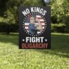No Kings Fight Oligarchy Yard Sign