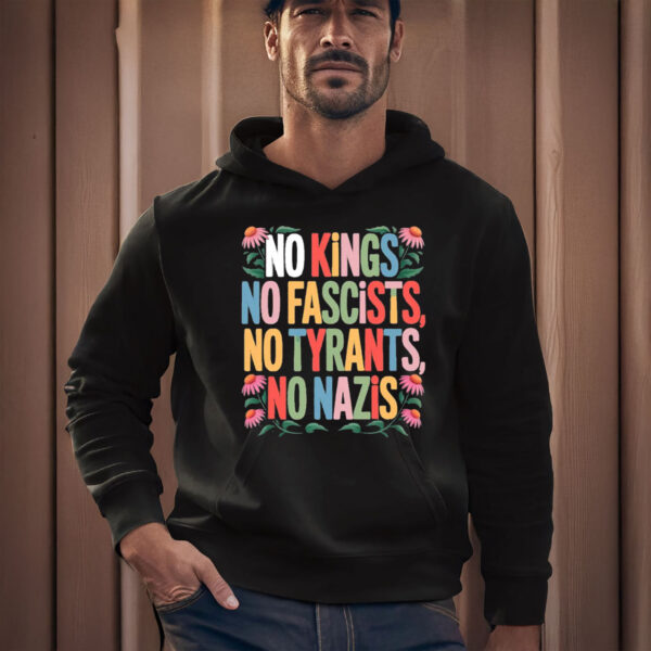 No-Kings-No-Fascists-No-Tyrants-No-Nazis-T-Shirt,-Anti-Trump-Shirt