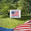 Rejecting Kings Yard Sign
