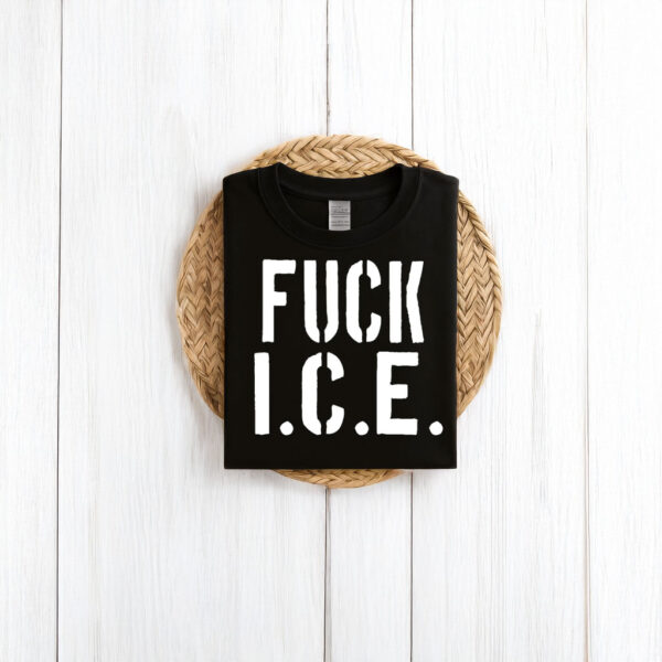 F*ck I.C.E. T-Shirt – Anti-ICE Protest Tee – Anti-Fascist Political Activist Shirt – Abolish ICE Statement Tee